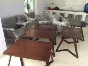 Thanh lý bộ bàn ghế sofa cafe gỗ giá rẻ tphcm