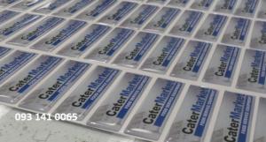 In logo sticker decal phủ keo số lượng ít