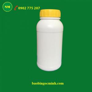 Chai nhựa 500ml đựng phân bón, hóa chất, thuốc trừ sâu