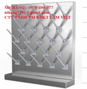 GIÁ TREO DỤNG CỤ PHÒNG THÍ NGHIỆM (CHẤT LIỆU NHỰA)