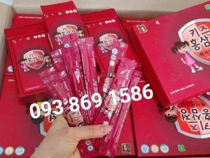 Hồng sâm Hàn Quốc nước cho bé