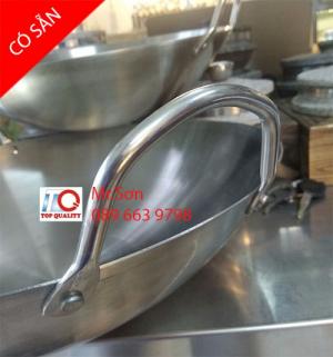Chảo inox công nghiệp, chảo nhôm sâu lòng chiên rán tại HCM