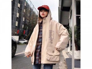 Áo khoác kaki túi hộp cao cấp TN