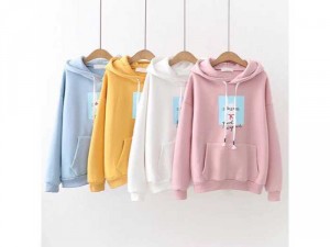 Áo khoác Hoodie nỉ thú có tai cao cấp TN