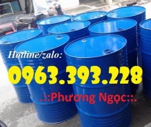 Thùng phuy sắt nắp kín 220 Lít, thùng phuy đựng hóa chất