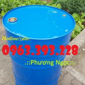 Thùng phuy sắt nắp kín 220 Lít, thùng phuy đựng hóa chất