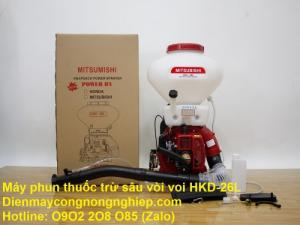 Phòng dịch bằng Máy Phun Thuốc Sát Khuẩn Honda GX35 chạy xăng