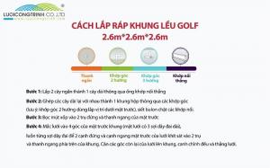 BỘ KHUNG LƯỚI TẬP GOLF