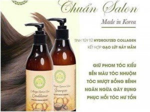 Bộ đôi dầu gội xã collagen
