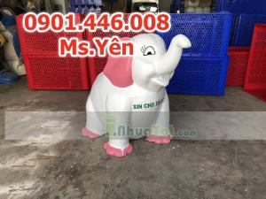 Thùng rác hình con voi giá rẻ tại HCM