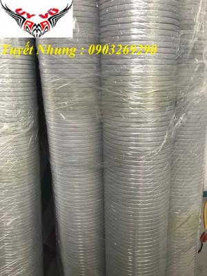Bán ống nhựa sếp định hình / ống nhựa xoắn định hình / ống gió xoắn định hình D200, D150,D125 , D100, D90, D75,