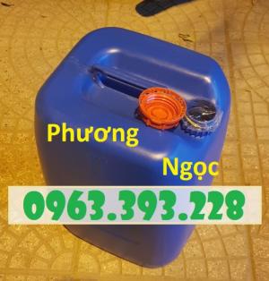 Can nhựa đựng hóa chất 30 Lít, can nhựa có nắp garenty