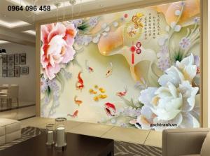 gạch tranh trang trí ốp tường 3d