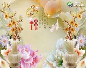 gạch tranh 3d- tranh gạch 3d