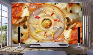 gạch tranh 3d- tranh gạch 3d