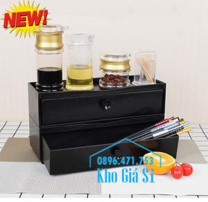 Hồ Chí Minh - Cung cấp hộp đũa 2 tầng màu đen cho nhà hàng quán ăn