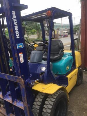 Bán xe nâng dầu Komatsu 2,5 tấn qua sử dụng