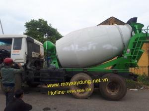 Bồn trộn bê tông loại nhỏ