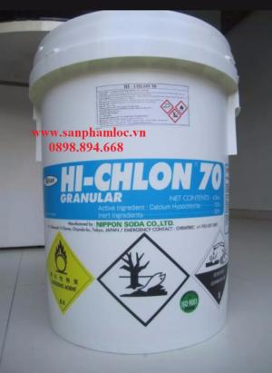 Hóa chất Chlorine 70% Nhật Bản xử lý nước hồ bơi