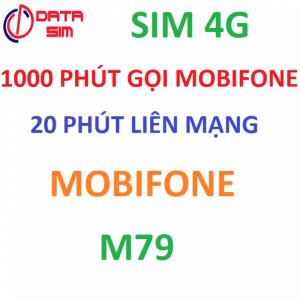 Sim 4G mobifone 1000 phút gọi mobi 4GB tốc độ cao