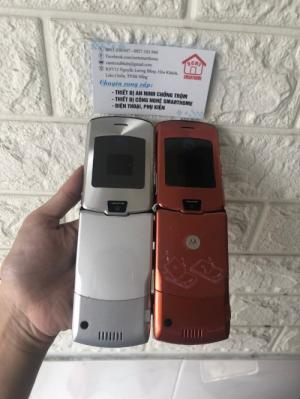 Motorola V3i - nắp gập, bền đẹp, pin khỏe, loa to.