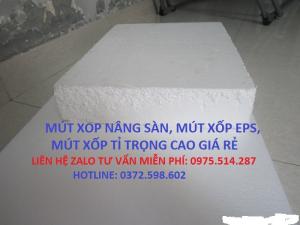 xốp nâng sàn bê tông