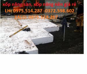 xốp nâng sàn bê tông