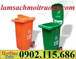 Thùng rác nhựa, thùng rác công cộng, thùng rác ngoài trời, thùng rác có bánh xe,
