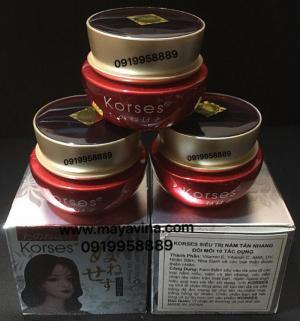 Kem Korses mẫu mới Trị Nám Tàn Nhang Đồi Mồi 10 Tác Dụng