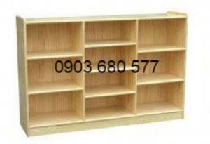 Chuyên cung cấp kệ gỗ trẻ em cho trường mầm non, lớp mẫu giáo, gia đình