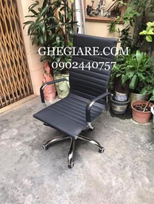 GHẾ GIÁM ĐỐC LƯNG CAO MÀU DA ĐEN CAO CẤP - FREE SHIP