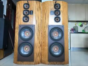 Loa Infinity RS II màu vàng gỗ lạng đẹp xuất sắc