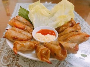 Chả ram tôm đất bình định