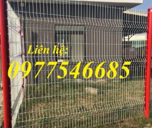 Sản xuất hàng rào lưới thép mạ kẽm.Hàng rào lưới thép sơn tĩnh điện