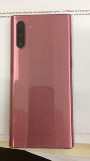 Samsung not10 còn bảo hành t11/2020