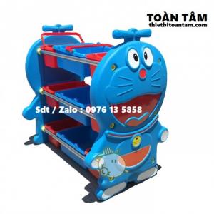 Kệ Đồ Chơi Cho Bé Doreamon - Kệ đồ chơi mầm non