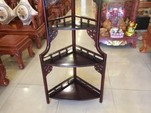 Kệ Góc Trưng Bày 4 Tầng
