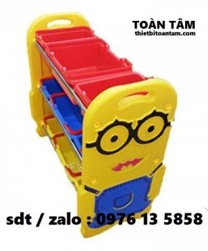 Kệ Đồ Chơi Minion Cho Bé - Kệ đồ chơi cho bé