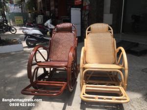 Ghế bập bênh mây tự nhiên