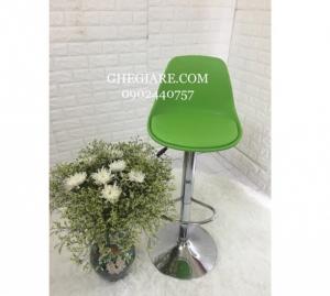 Ghế quầy lễ tân , ghế quầy bar mặt nhựa bọc nệm nhiều màu - free ship hcm