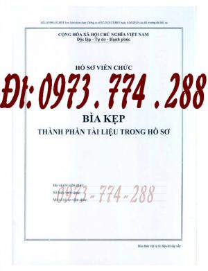 Bìa kẹp nghị quyết, quyết định về nhân sự theo thông tư số 07/2019/TT-BNV ngày 01/6/2019