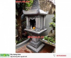 Lý do khác - Xây dựng cây hương đá ngoài trời