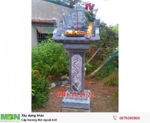 Lý do khác - Xây dựng cây hương đá ngoài trời