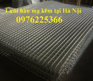 Chuyên sản xuất lưới hàn chập mạ kẽm phi 2, phi3, phi4, phi 5, phi 6