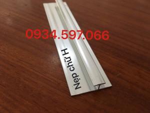 Nẹp nhôm chữ H- nẹp nối tấm chữ H- nẹp tấm PVC- nẹp nhôm trang trí PTM