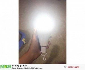 Bóng đèn tích điện LED 20W siêu sáng
