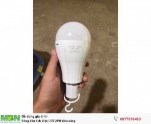 Bóng đèn tích điện LED 20W siêu sáng