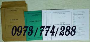 3 Bìa kẹp Mẫu HS09c-VC/BNV, Mẫu HS09d-VC/BNV, Mẫu HS09b-VC/BNV