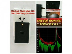 Máy đuổi chuột cống chuột nhắt