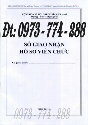 Sổ đăng ký hồ sơ viên chức
